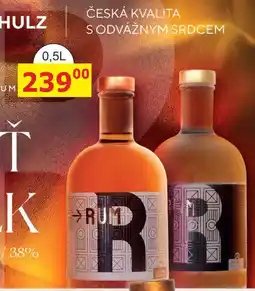 BENE Nápoje FRUKO SCHULZ Rum tmavý 38% – 0,5 l nabídka