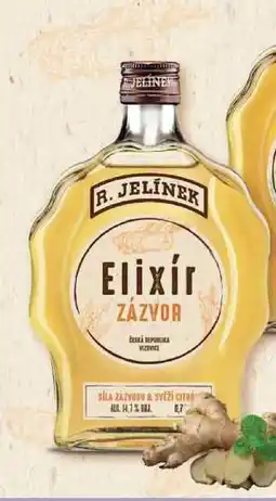 BENE Nápoje R. JELÍNEK Elixír ze Zázvoru 0,7l 14,7% nabídka