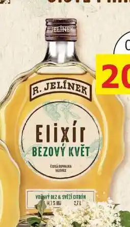 BENE Nápoje R. JELÍNEK Elixír z bezového květu 0,7l 14,7% nabídka
