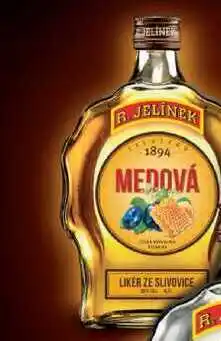 BENE Nápoje R. JELÍNEK Medová Slivovice Likér 0,7l 35% nabídka