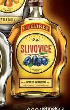 BENE Nápoje R. JELÍNEK Slivovice Zlatá 3y 0,7l 45% nabídka