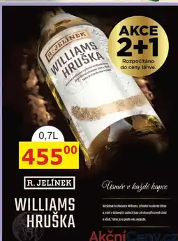 BENE Nápoje R. JELÍNEK Williams Hruška 0,7l 40% nabídka
