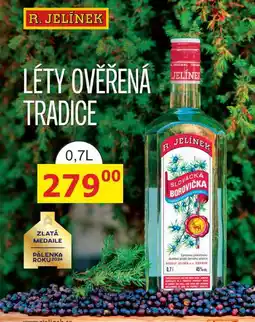 BENE Nápoje R. JELÍNEK SLOVÁCKÁ BOROVIČKA 0,7L nabídka