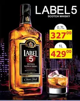 BENE Nápoje LABEL5 SCOTCH WHISKY 0,7L nabídka