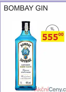 BENE Nápoje Bombay Sapphire London Dry Gin 1l nabídka