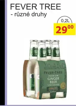BENE Nápoje FEVER TREE 0,2L nabídka