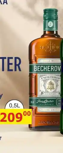 BENE Nápoje Becherovka Unfiltered 0,5l 38% nabídka