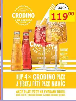 BENE Nápoje Crodino 3x 0,175 l nabídka