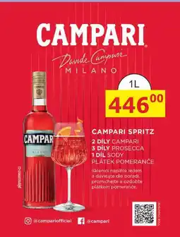 BENE Nápoje Campari Bitter 1l nabídka