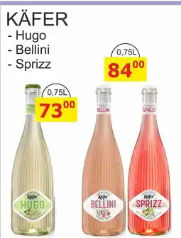 BENE Nápoje KÄFER - Hugo 0,75L nabídka