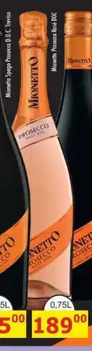 BENE Nápoje Mionetto Prosecco Rosé 0,75L nabídka