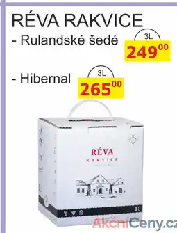 BENE Nápoje RÉVA RAKVICE - Hibernal 3L nabídka