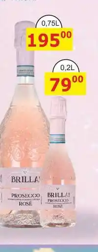 BENE Nápoje BRILLA! Prosecco DOC Rosé Extra Dry 0,75l 11% nabídka