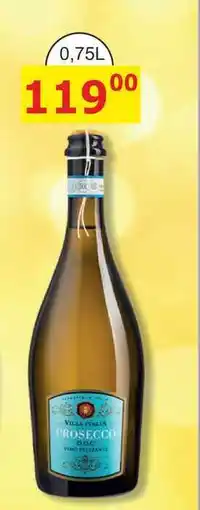BENE Nápoje VILLA ITALIA PROSECCO DOC VINO FRIZZANTE 0,75l nabídka