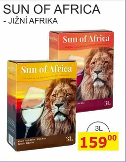 BENE Nápoje SUN OF AFRICA - 3L Red Wine nabídka