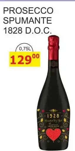 BENE Nápoje PROSECCO SPUMANTE 1828 D.O.C. 0,75L nabídka