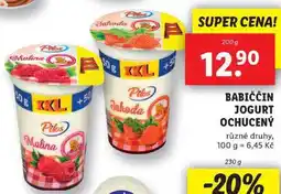 Lidl BABIČČIN JOGURT OCHUCENÝ, 200 g nabídka