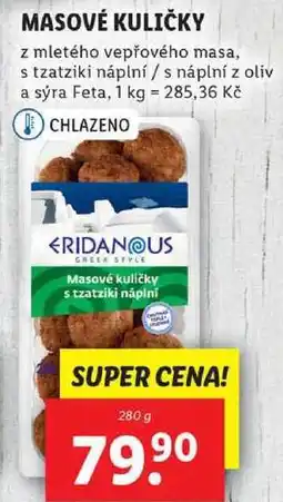 Lidl MASOVÉ KULIČKY, 280 g nabídka