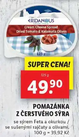 Lidl POMAZÁNKA Z ČERSTVÉHO SÝRA, 125 g nabídka