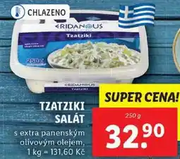 Lidl TZATZIKI SALÁT, 250 g nabídka