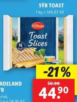 Lidl SÝR TOAST, 300 g nabídka