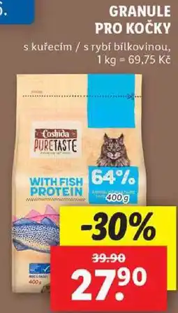 Lidl GRANULE PRO KOČKY, 400 g nabídka