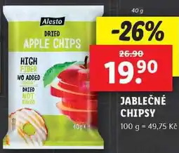 Lidl JABLEČNÉ CHIPSY, 40 g nabídka