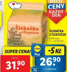 Lidl ŠLEHAČKA Z ČEJETIČEK, 250 ml nabídka