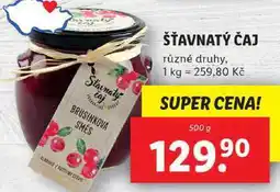 Lidl ŠŤAVNATÝ ČAJ, 500 g nabídka
