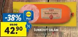 Lidl ŠUNKOVÝ SALÁM, 350 g nabídka