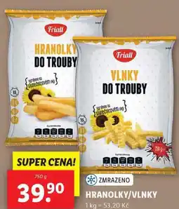 Lidl HRANOLKY/VLNKY, 750 g nabídka