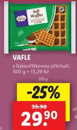 Lidl VAFLE, 225 g nabídka