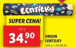 Lidl ORION LENTILKY, 120 g nabídka