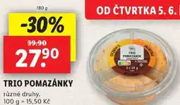 Lidl TRIO POMAZÁNKY, 180 g nabídka