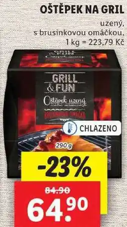 Lidl OŠTĚPEK NA GRIL, 290 g nabídka