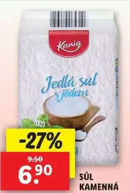 Lidl SŮL KAMENNÁ, 1 kg nabídka