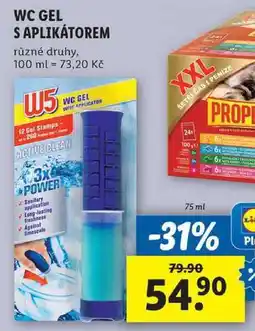 Lidl WC GEL S APLIKÁTOREM, 75 ml nabídka
