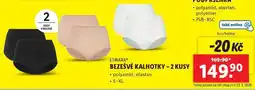 Lidl BEZEŠVÉ KALHOTKY - 2 KUSY nabídka