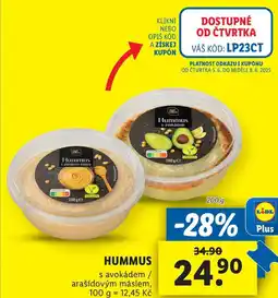 Lidl HUMMUS, 200 g nabídka