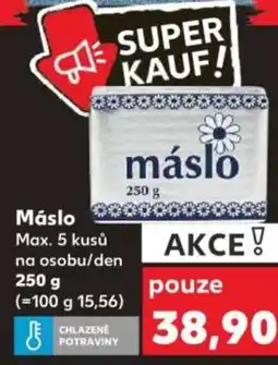 Kaufland Máslo nabídka