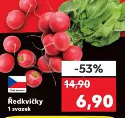 Kaufland Ředkvičky nabídka