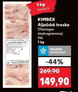 Kaufland KIMBEX Aljašská treska (Theragra chalcogramma) filé nabídka