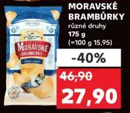 Kaufland MORAVSKÉ BRAMBŮRKY nabídka