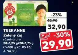 Kaufland TEEKANNE Zelený čaj nabídka