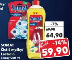 Kaufland SOMAT Čistič myčky/ Leštidlo nabídka