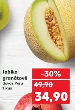 Kaufland Jablko granátové dovoz Peru nabídka