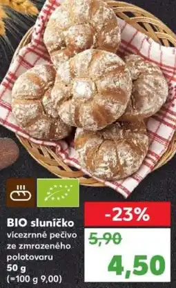 Kaufland BIO sluníčko nabídka