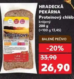 Kaufland HRADECKÁ PEKÁRNA Proteinový chléb krájený nabídka