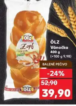 Kaufland ÖLZ Vánočka nabídka