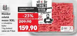 Kaufland Hovězí mleté maso XXL nabídka